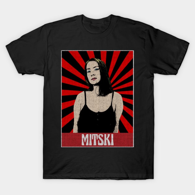 Vintage Mitski 1980s Pop Art T-Shirt by Motor Lipat